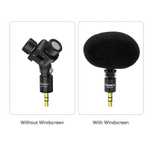 Microfon Comica CVM-VS10 Mini flexibil XY Stereo 3.5mm