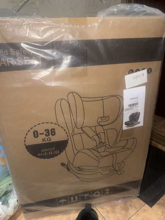 Продается десткое автокресло новое