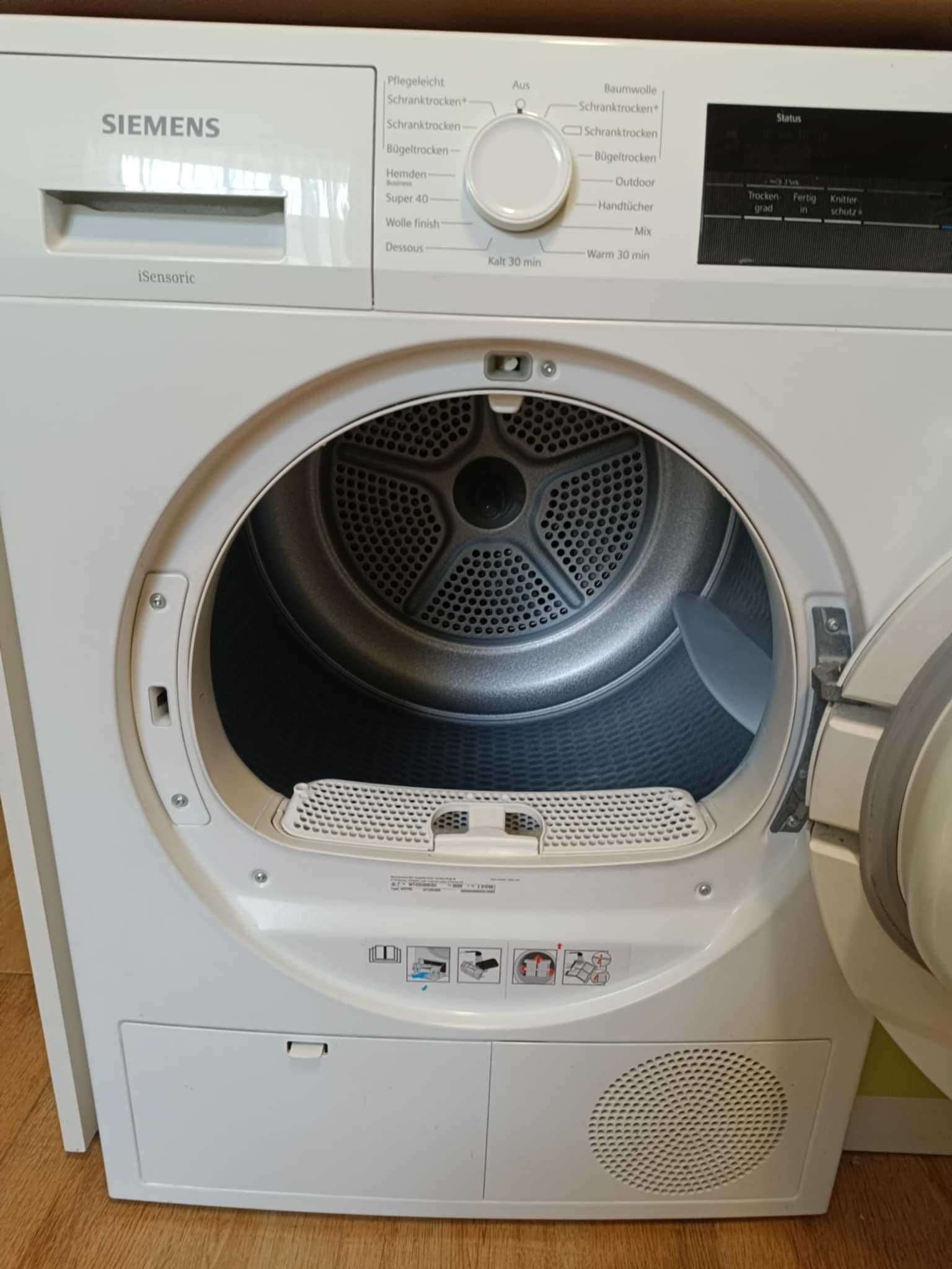 Продавам сушилня SIEMENS WT43H000