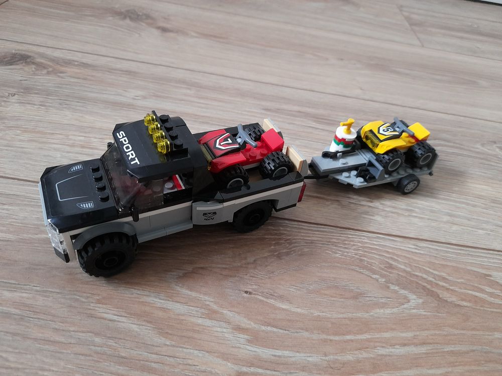 Lego city camion atv