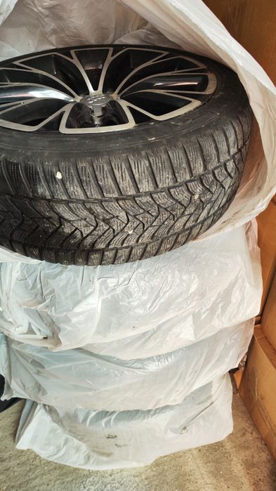 Лети Джанти 19' с зимни гуми Dunlop 255/40/19 като нови