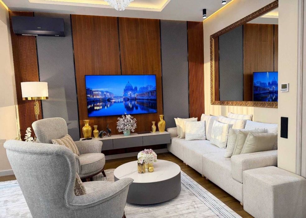 Parisien Продается 4 комнатная квартира ремонт дуплекс мост Мукимий