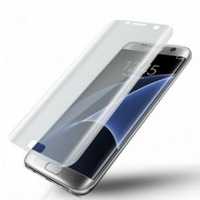 Folie de plastic pentru Samsung Galaxy S7 Edge Transparent