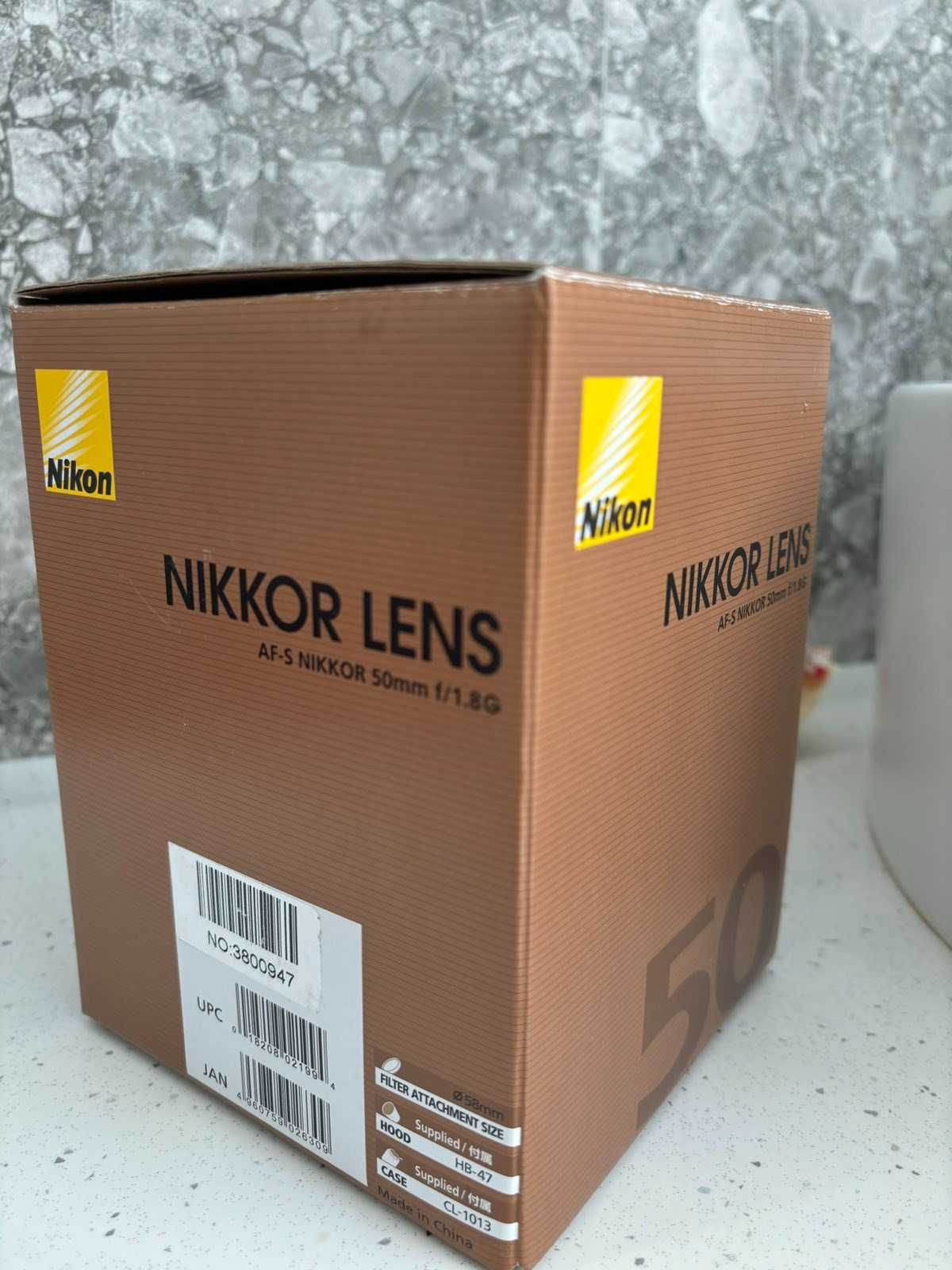 Oбектив Nikon AF-S Nikkor 50mm f/1.8G