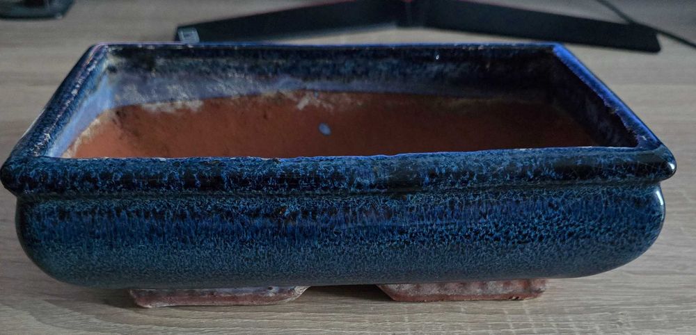 Vas ceramic smălțuit pentru bonsai și alte vase pentru flori