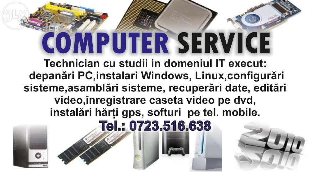 Service Pc- Laptop-Harti Gps