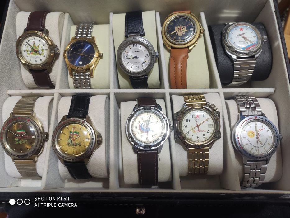 Colecție ceasuri URSS, Doxa, Atlantic, Tissot, etc