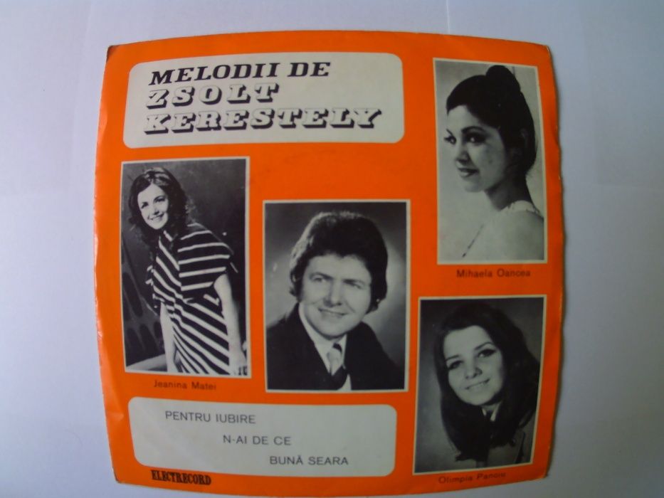 Placi vinil , disc pickup , muzica veche romaneasca de colectie