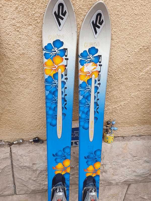 Schiuri ski freeride femei K2 Phat Luv 165 cm