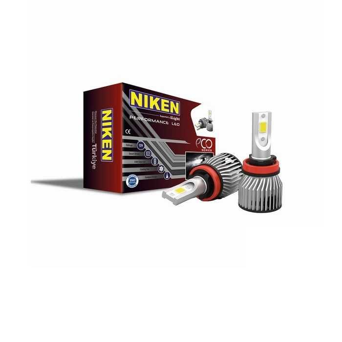Диодни крушки NIKEN H11 ЕКО 2брк-т с вентилатор за по-добро охлаждане