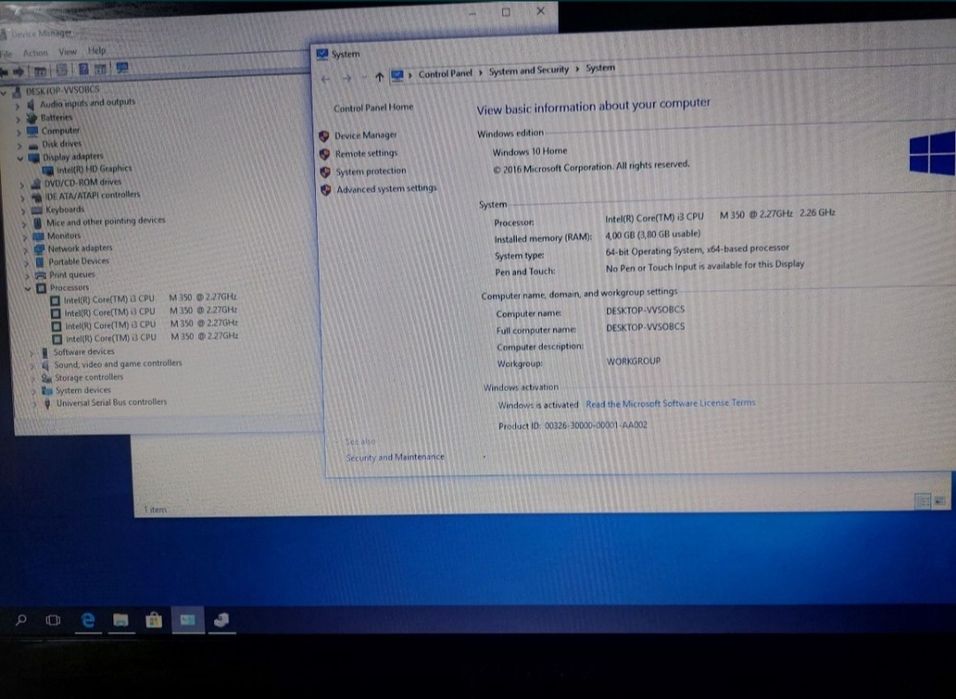 Laptop Medion Akoya 17"