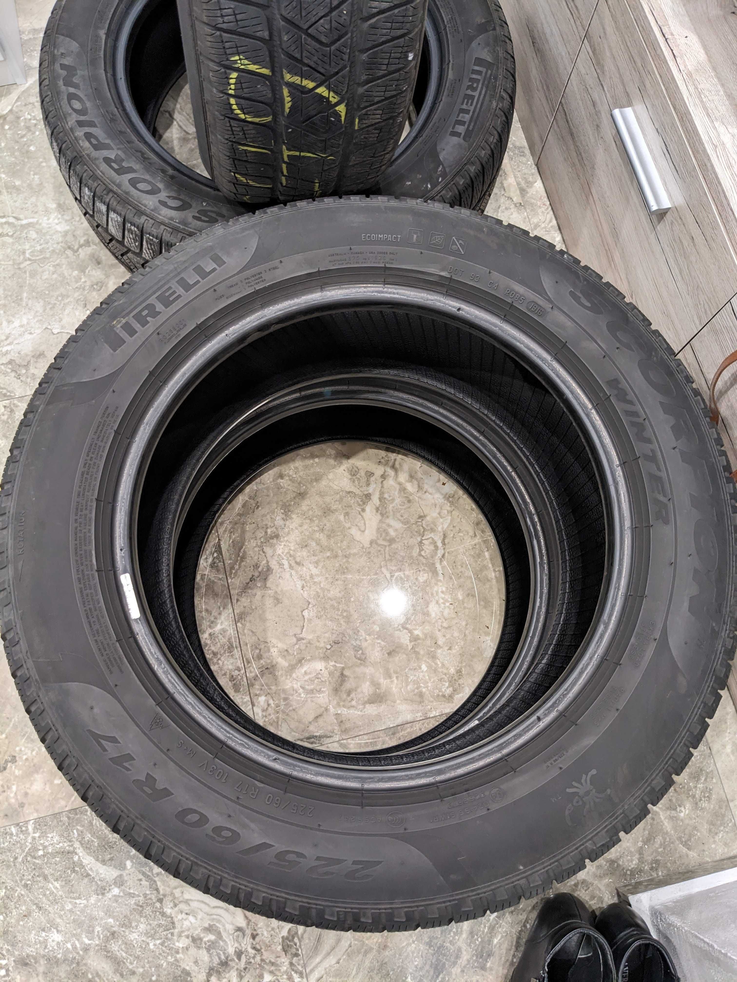 4бр Зимни Гуми 225/60/17 - Pirelli Scorpion - DOT16