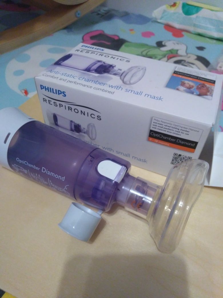 Camera inhalare Philips Respironics Optichamber Diamond masca 0-18luni