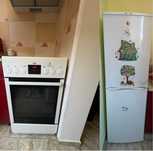 Продавам готварска печка AEG и хладилник Indesit