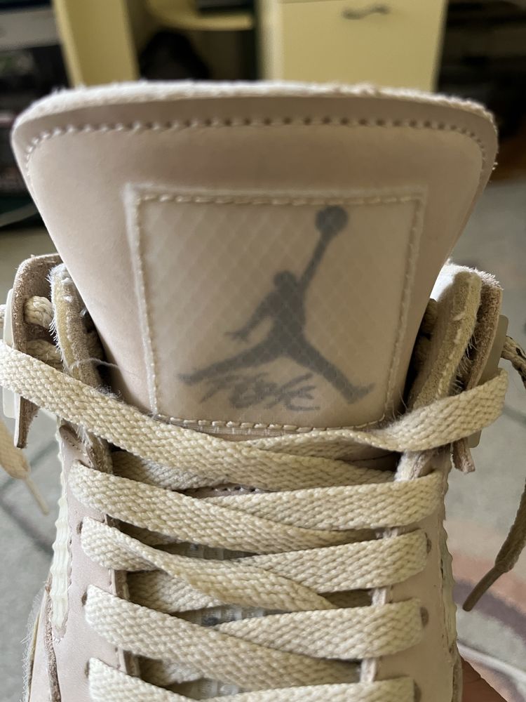 Jordan 4 Off White Sail