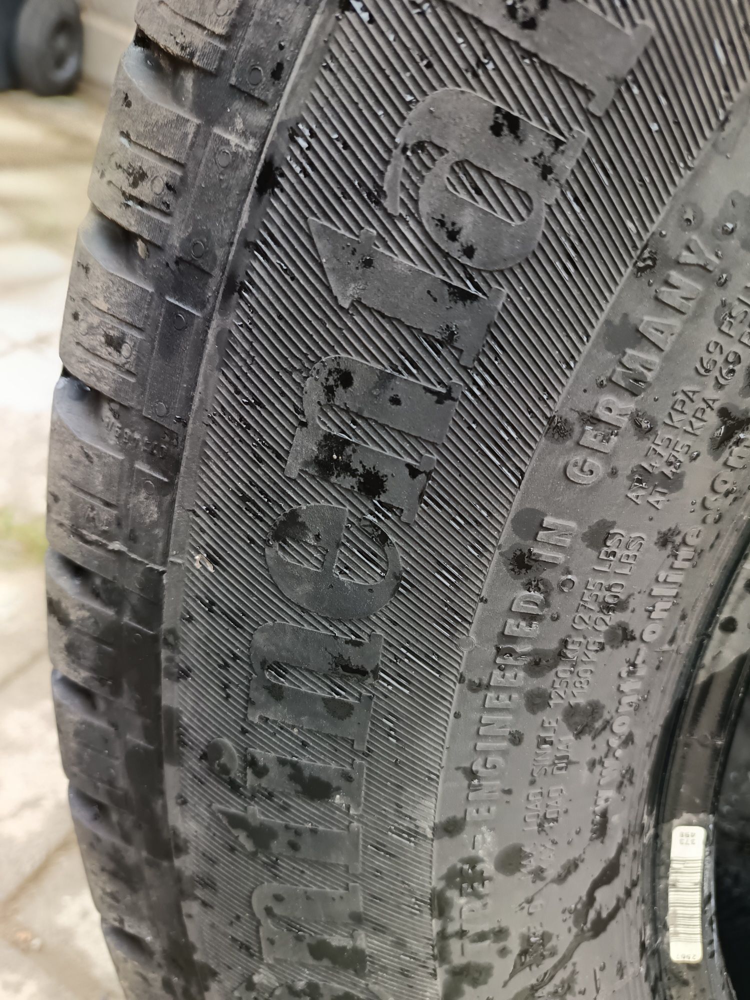 Anvelope vara 225 75 16c continental 2017 6.8mm