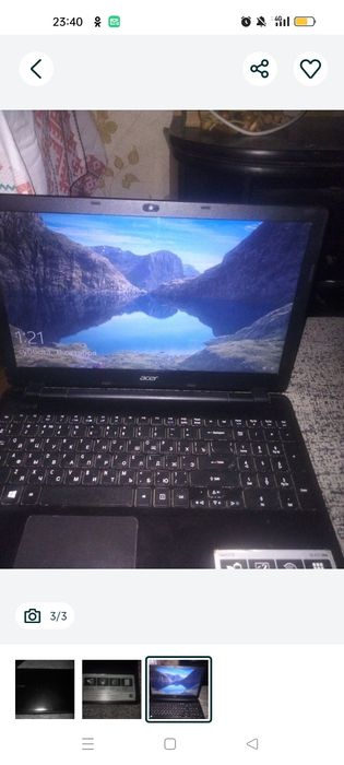 Продам ноутбук ASER в отличном состоянии