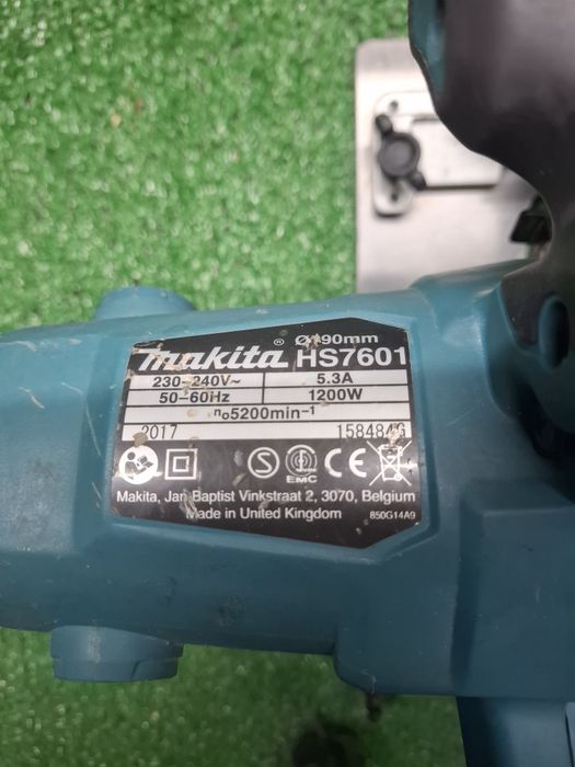 Циркуляр на Makita HS7601, 190мм диск