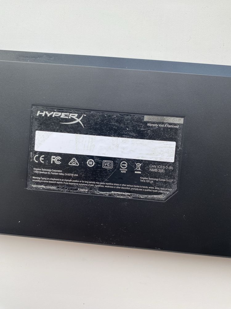 Клавиатура HyperX Alloy FPS Pro