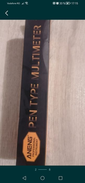 Multimetru tip stilou cu 4000 numere, True-RMS,  nou