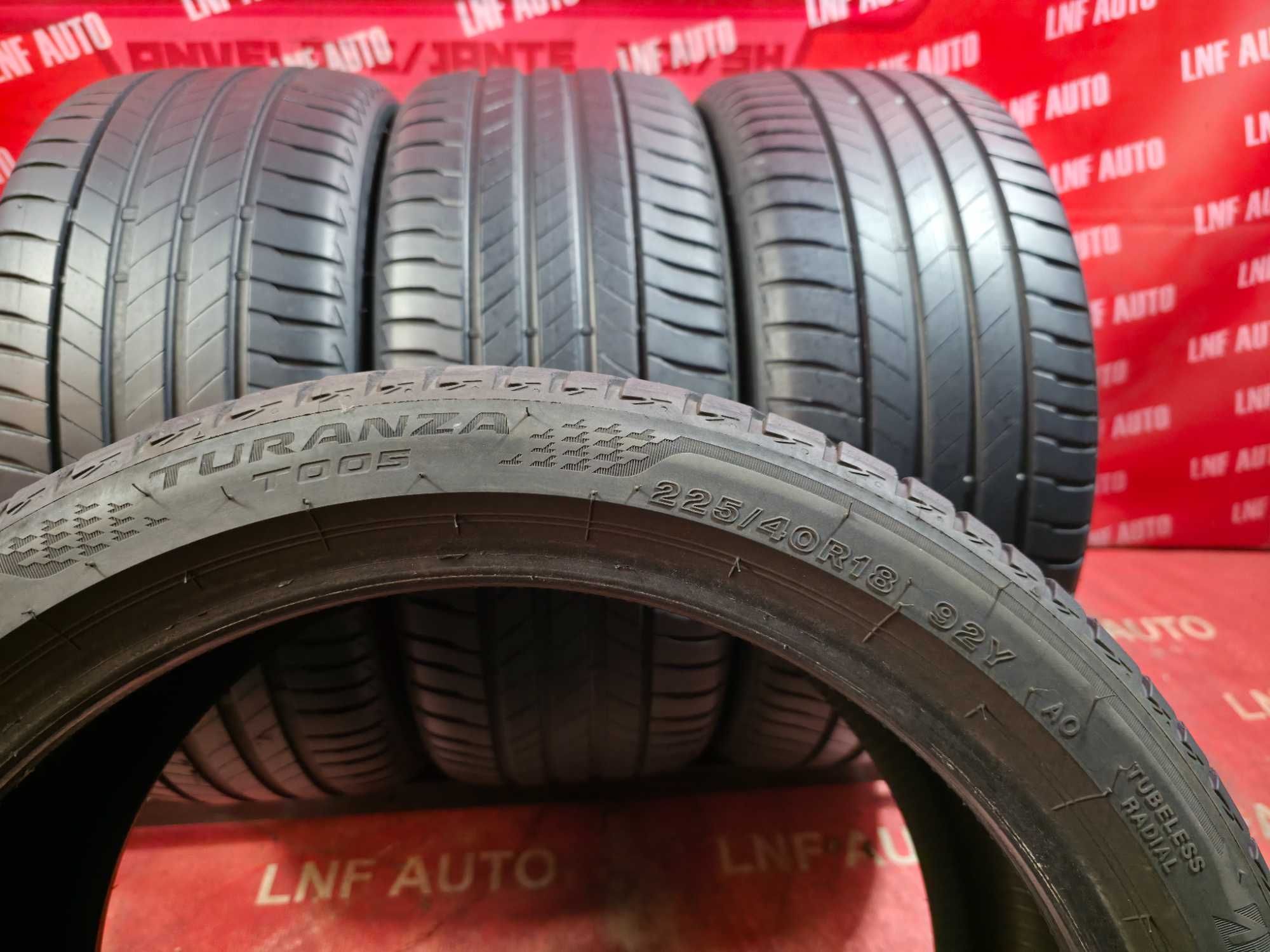 Anvelope de VARA - 225/40/18 - BRIDGESTONE - 6.79 MM - DOT 2023 !