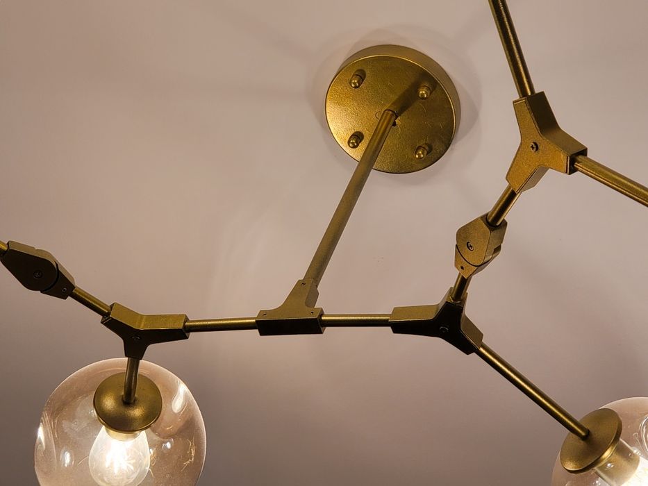 Lustra spider 8 becuri Edisson living