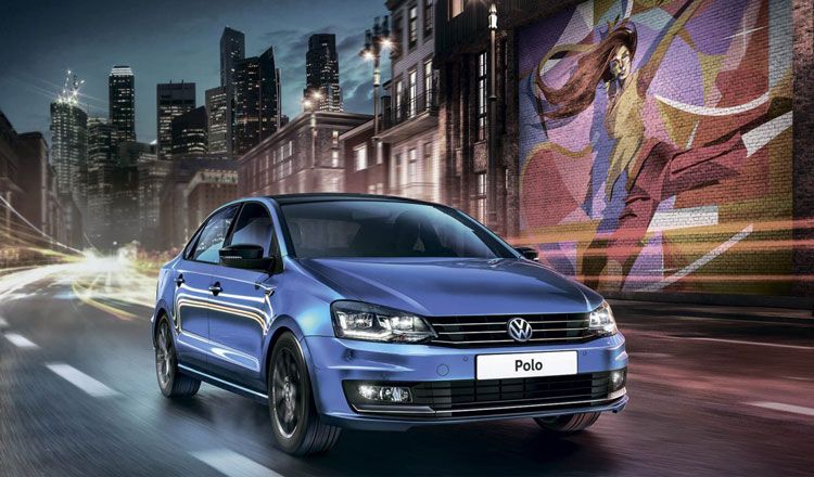 бампер на Wolksvagen Polo 09-