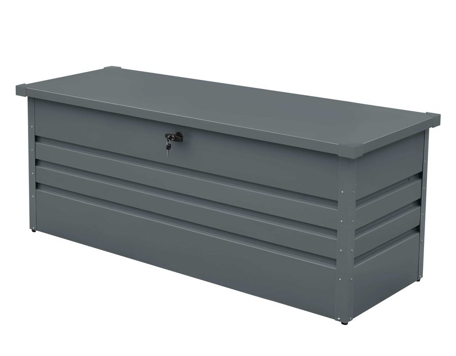 Lada depozitare gradina metalica L 600L - 70 x 165 x 62 cm antracit
