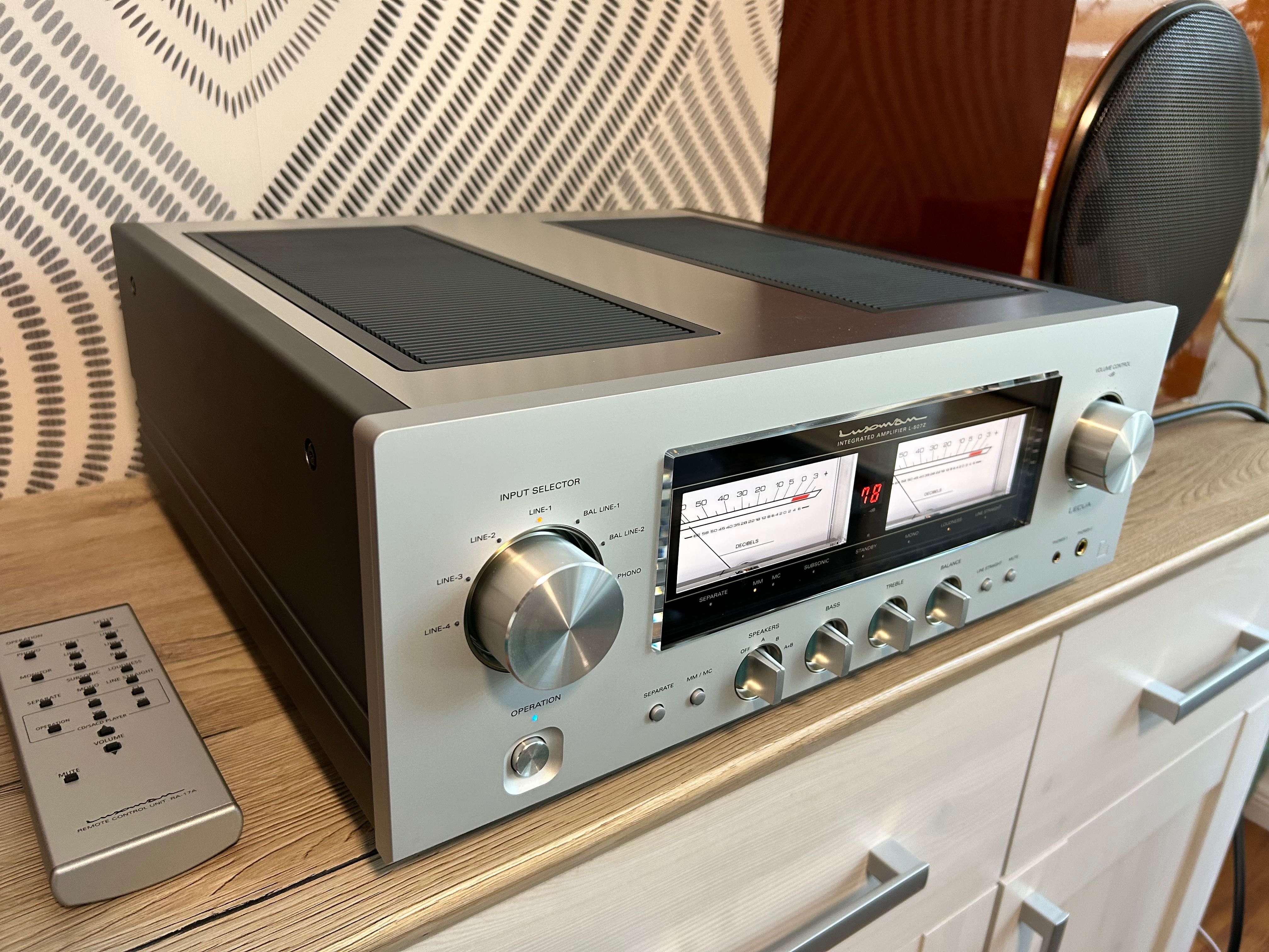Luxman L-507Z Amplificator integrat High End / original box