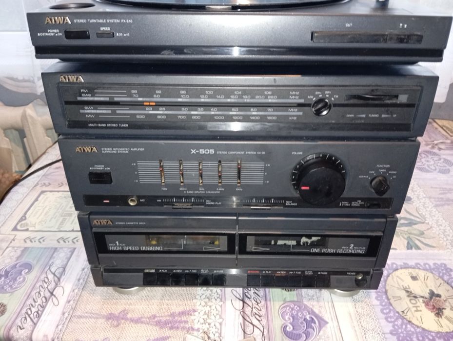 Уредба с грамофон Aiwa X-505