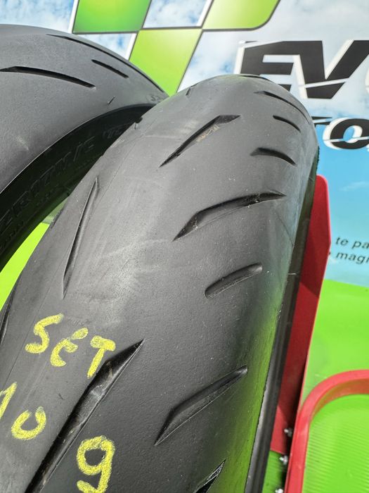 Set Anvelope Moto 120 70 17 Si 190 55 17 Bridgestone S22 2021 Set109