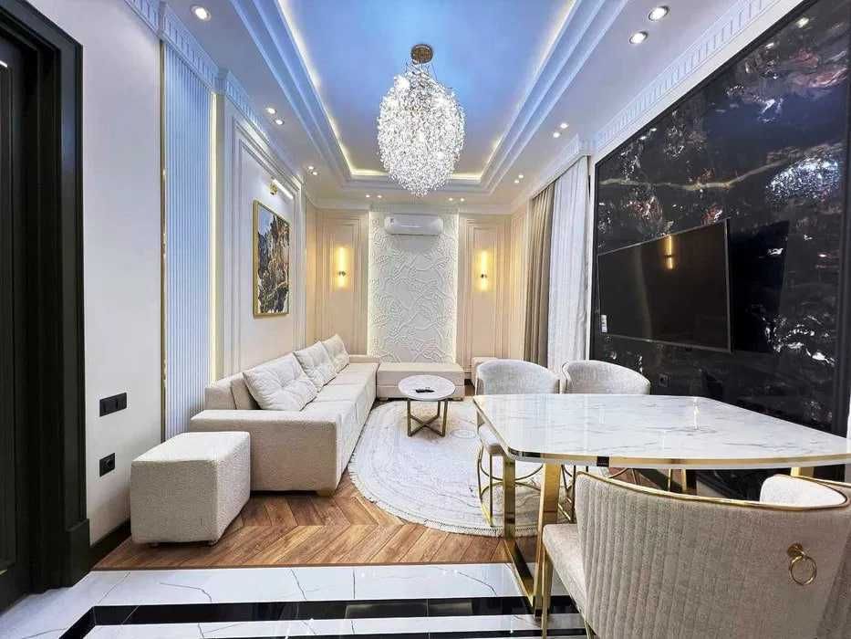 3-комнатная квартира в SKYLINE TOWER — Люкс, Авторский Дизайн