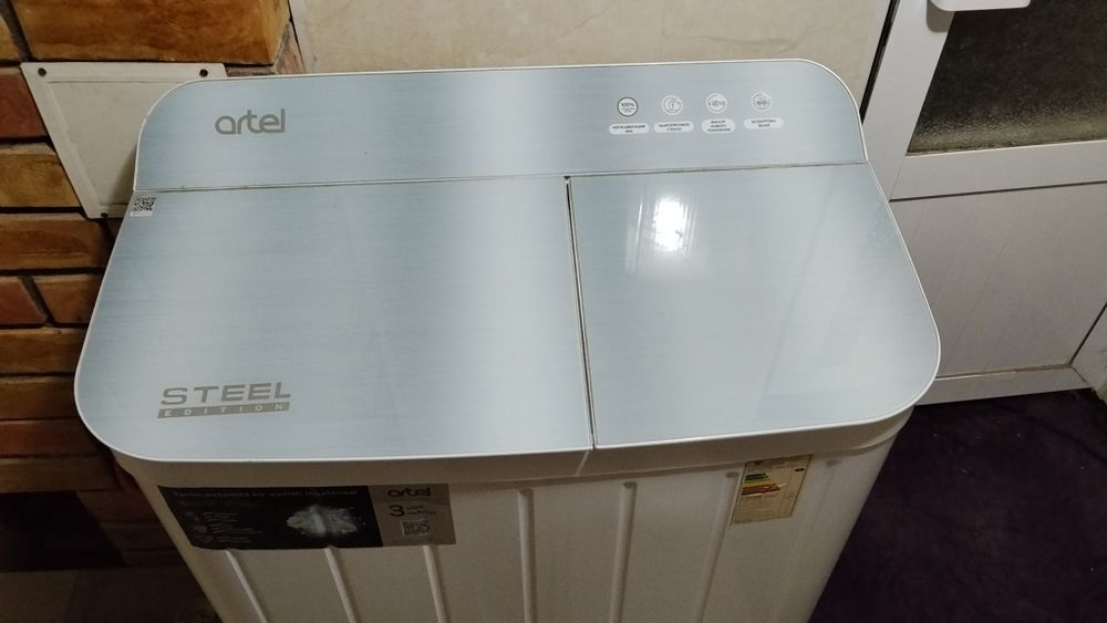 Пол автомат кир ювиш мошинаси артел 7.5 кг