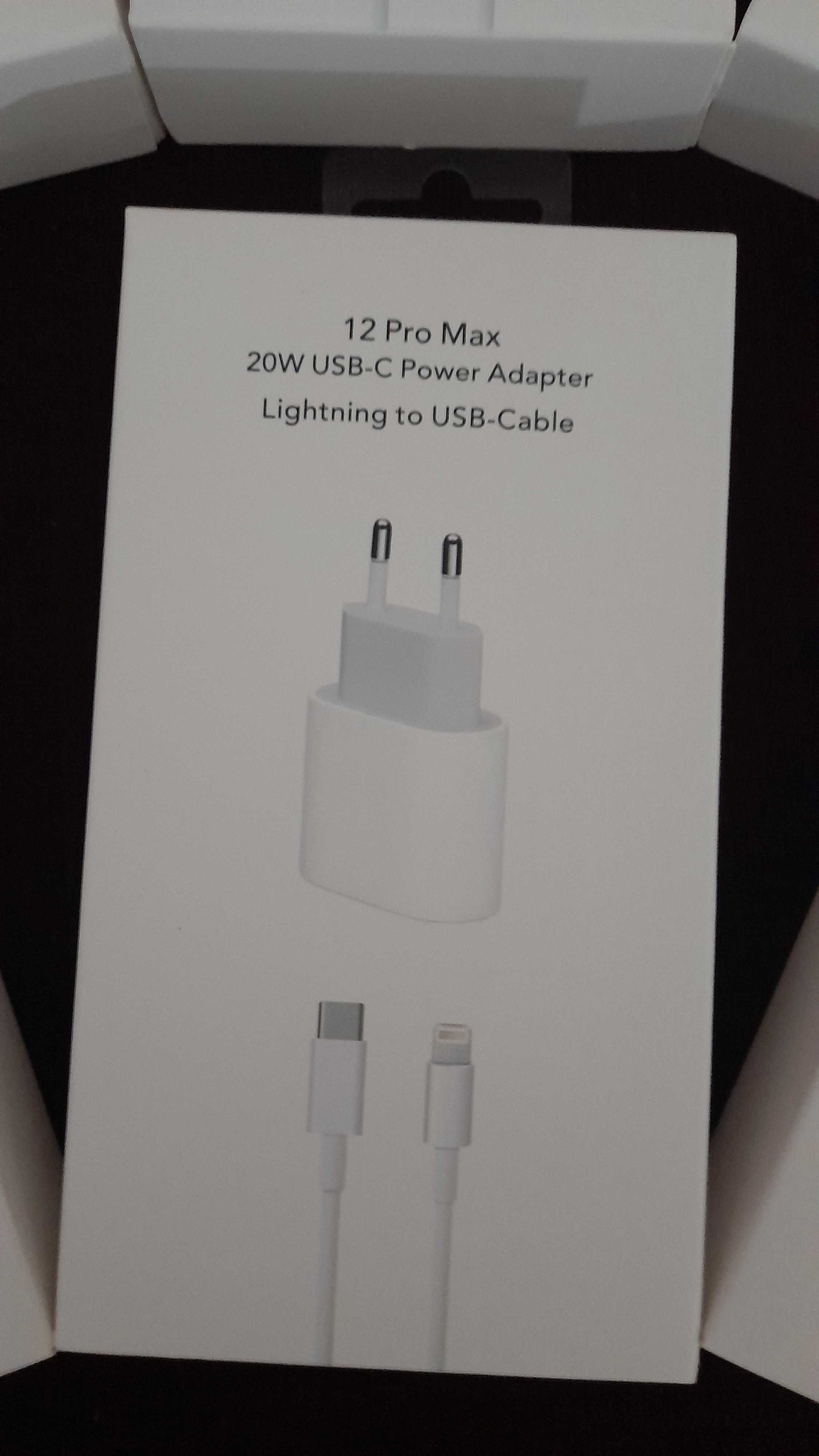 Incarcator fast charge iPhone set adaptor 20w cablu incarcare