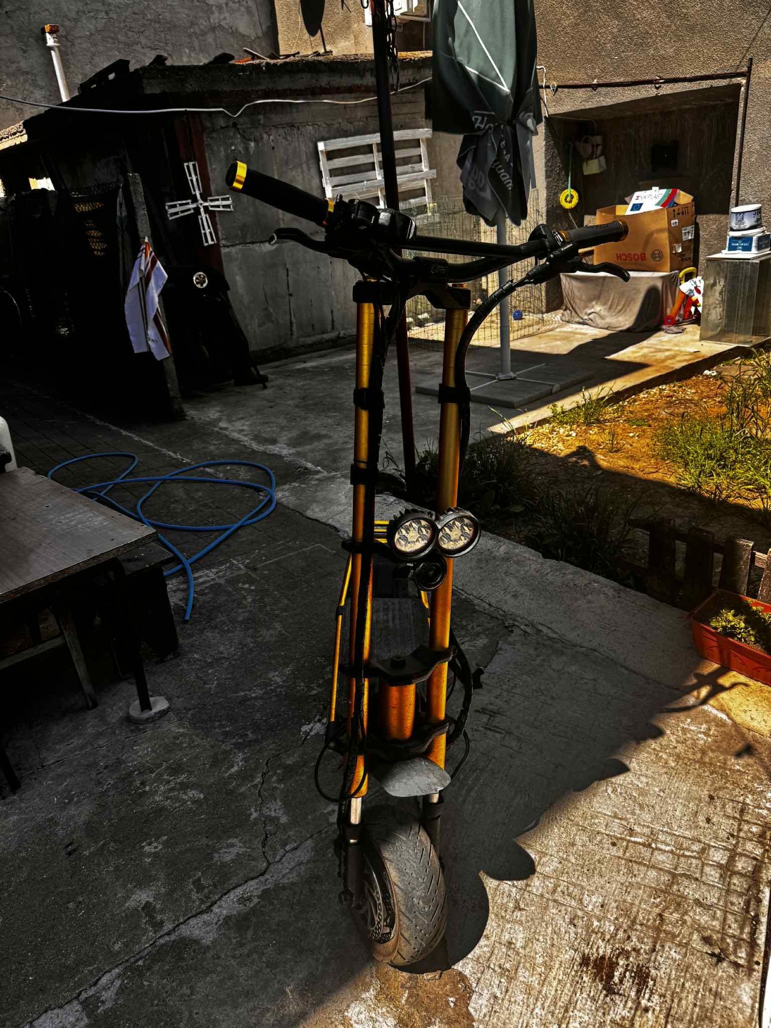 Тротинетка Wolf warrior king Gt