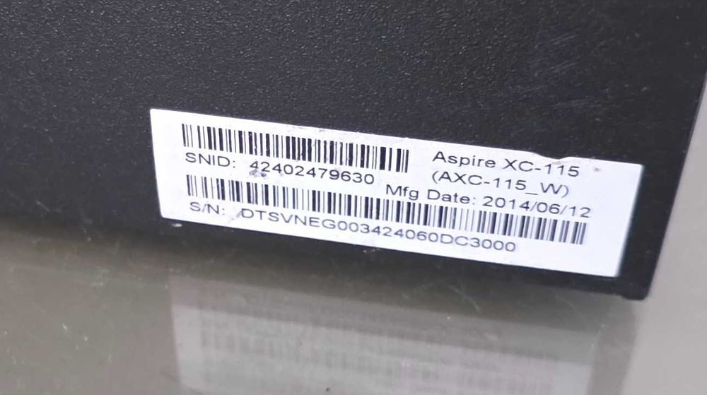 Unitate desktop AMD A4 Acer XC-115 - import Germania