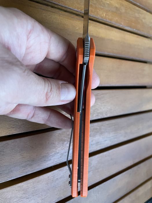 Cutit folder flipper stil Shirogorov otel D2