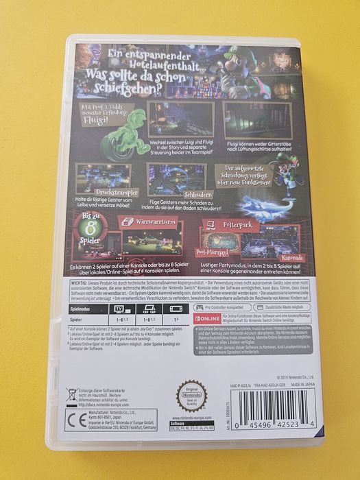 Joc Nintendo Switch Luigi's Mansion 3