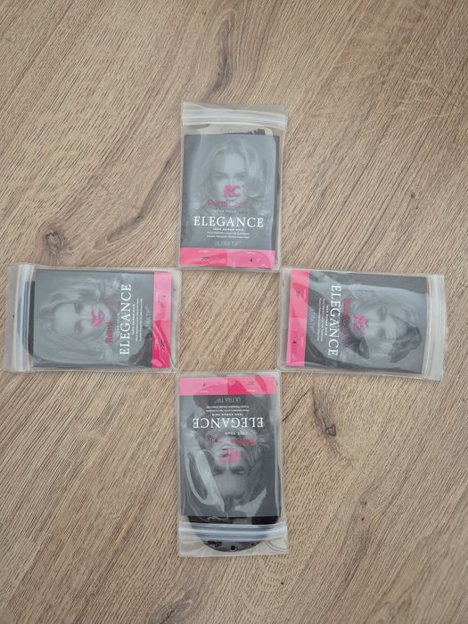 Естествена коса на кичури