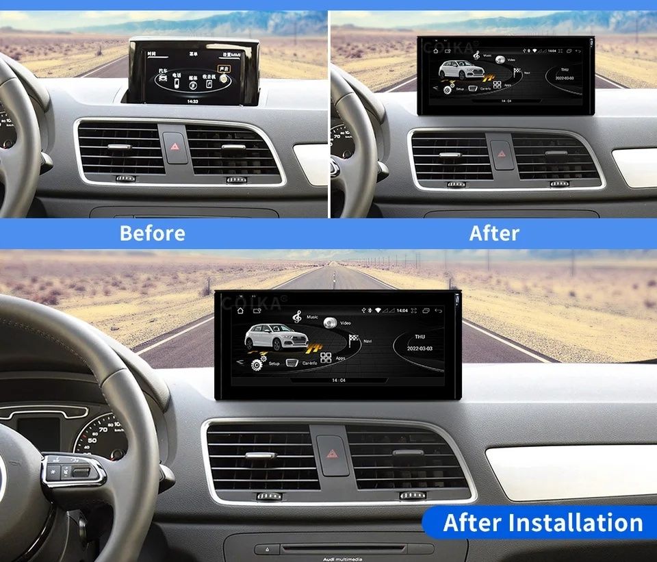 Navigatia Android Audi Q3 Rmc