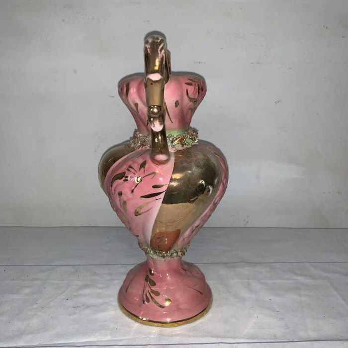 Vaza cu 2 manere din portelan