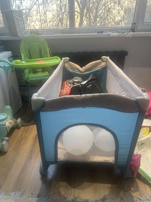 Манеж кроватка  детский для малышей универсал