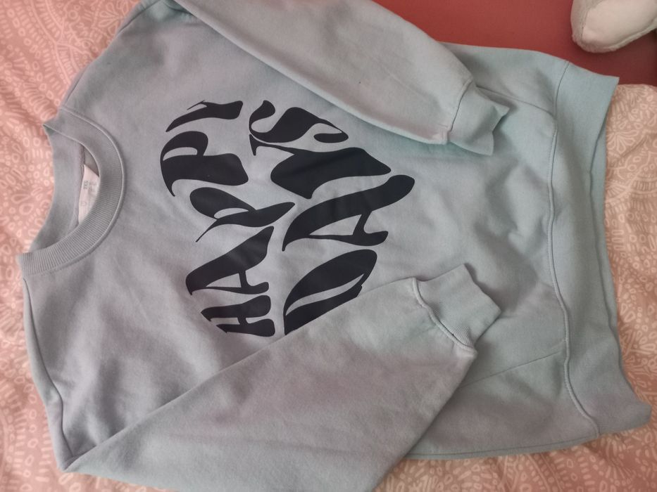 Bluza Primark 2XS oversize, culoare baby blue