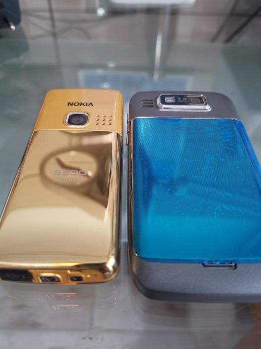 Vând Nokia E72 grei,Nokia 6300 gold,Made in Finlanda,zero minute,cadou