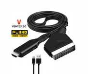 SCART към HDMI преобразувател за DVD, приемник, телевизор, тв бокс 1 М