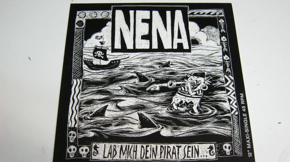 Disc vinil,Maxi,"NENA,Las Mich Dein Pirat Sein.."12"/45rpm.