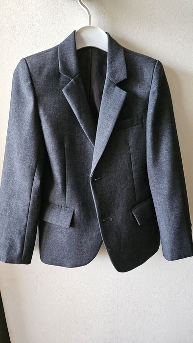 Пиджак детский серого цвета