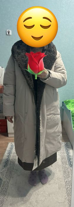 Зимний пальто- пуховик новый. Очень Теплый. Р.46-48