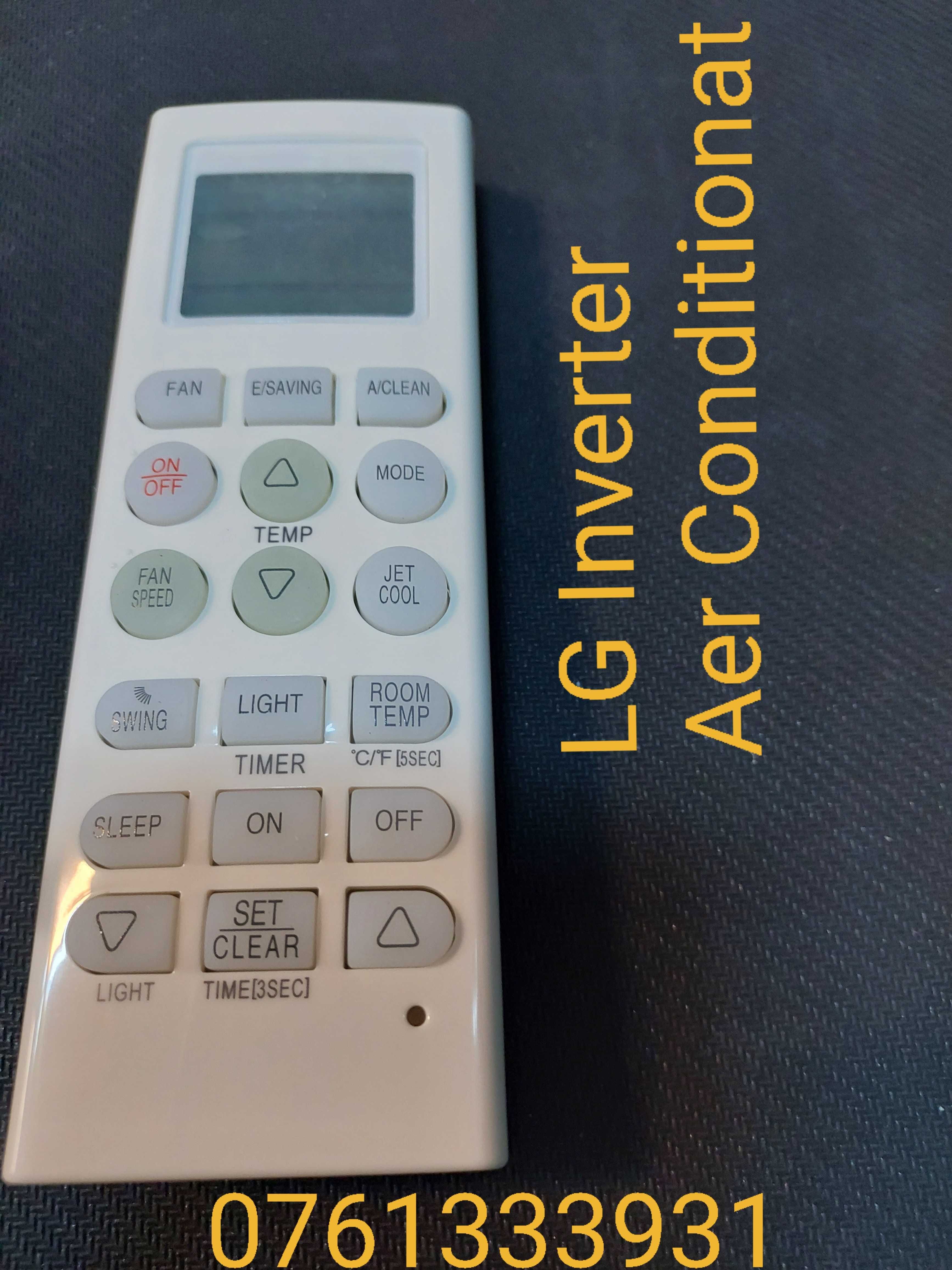 Telecomanda aer LG Inverter