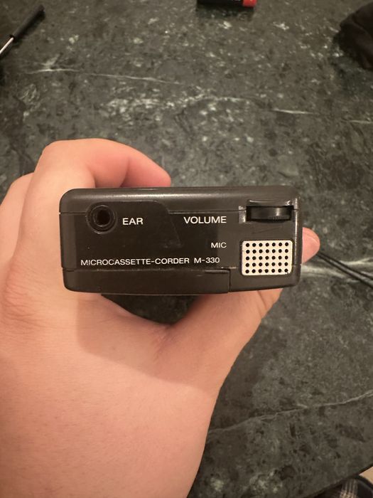 Reportofon Sony Microcaseta Vintage